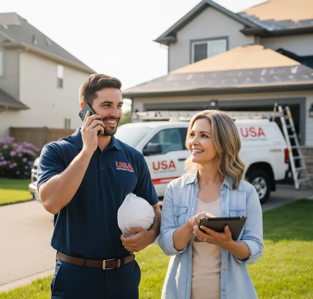 USA Roof Repair Experts customer support in Ridgewood